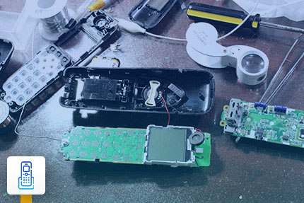 تعمیر LCD تلفن بیسیم پاناسونیک