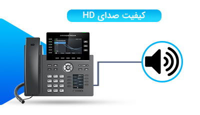 <p>وقتی که پای یک تلفن حرفهای مانند GRP2616 وسط باشد، کیفیت صدای HD اولین مطالبه کاربران خواهد بود. کیفیت صدای این تلفن در هر سه حالت مکالمه از طریق گوشی، اسپیکر و هدست به صورت HD بوده و حتی در سرعتهای پایین اینترنت هم با افت کیفیت مکالمه مواجه نخواهید شد. پشتیبانی از انواع کدکهای صوتی از جمله Opus باعث میشود کیفیت صدای این تلفن حتی در پهنای باند پایین هم به صورت HD باقی بماند.
</p>