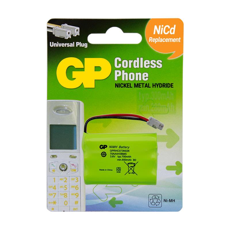 باتری تلفن بیسیم جی پی GP-RHC073N026