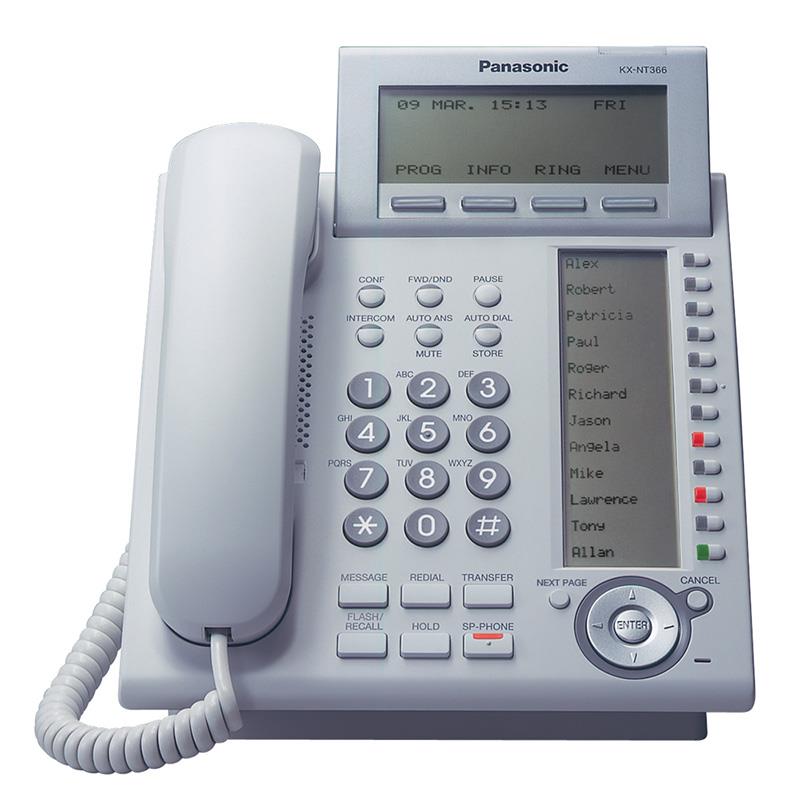 تلفن سانترال تحت شبکه پاناسونیک KX-NT366