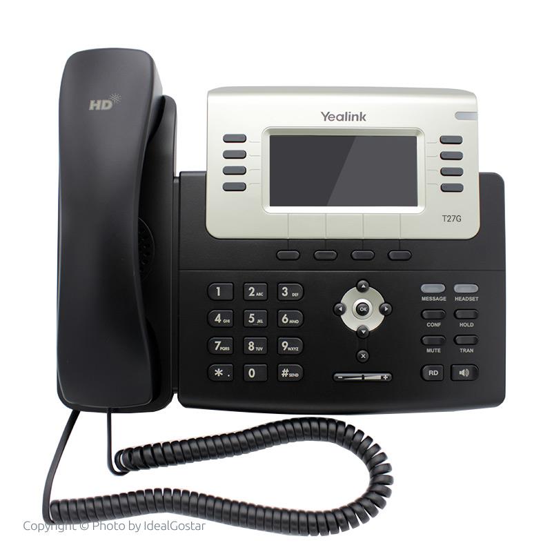 تلفن تحت شبکه یالینک SIP-T27G