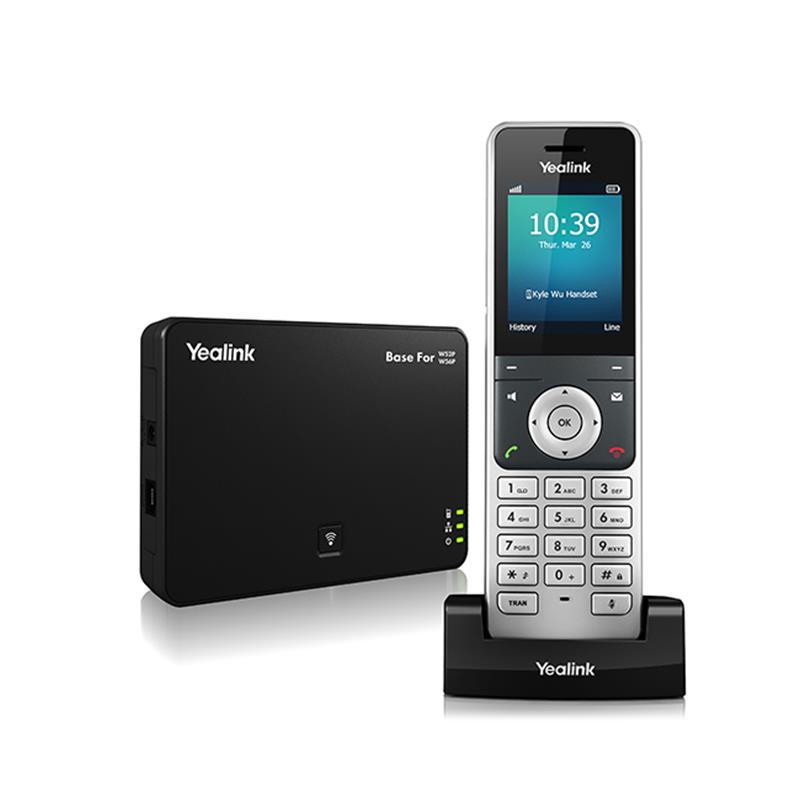 گوشی تلفن تحت شبکه یالینک W56P همراه با بِیس