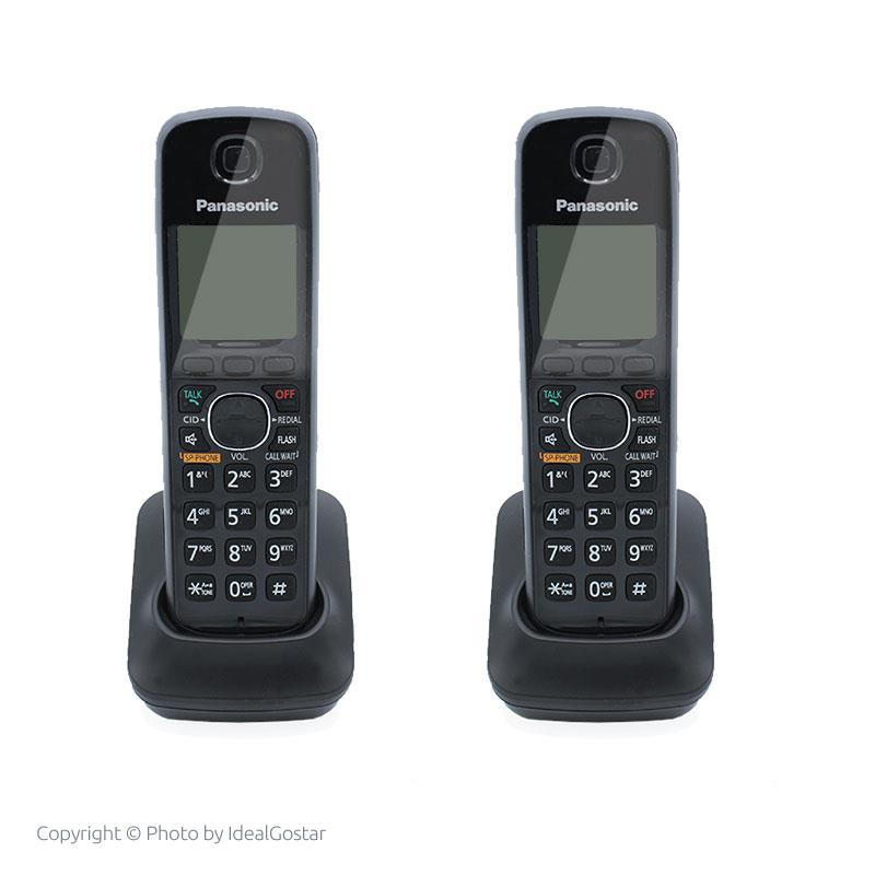 دو گوشی بیسیم تلفن پاناسونیک KX-TG6672