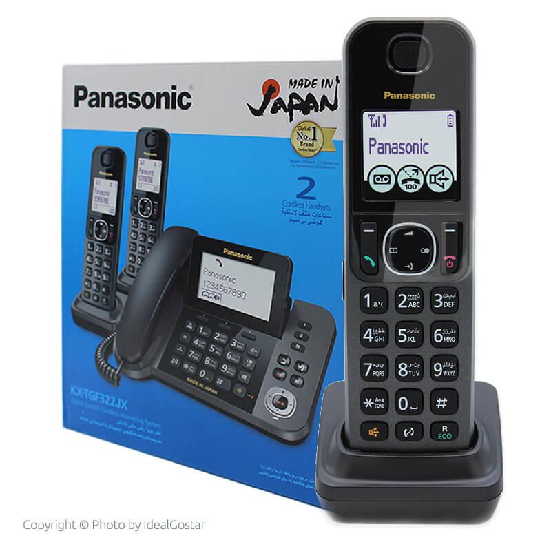 جعبه تلفن گوشی بیسیم پاناسونیک KX-TGF322