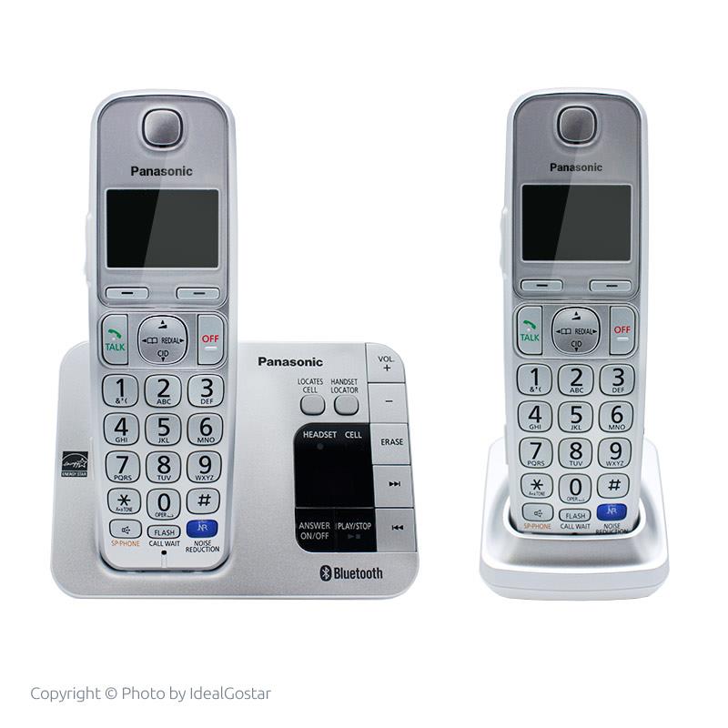 تلفن بیسیم پاناسونیک KX-TGE262 سفید رنگ