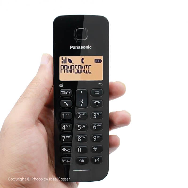 گوشی تلفن بیسیم پاناسونیک KX-TGB110 در دست